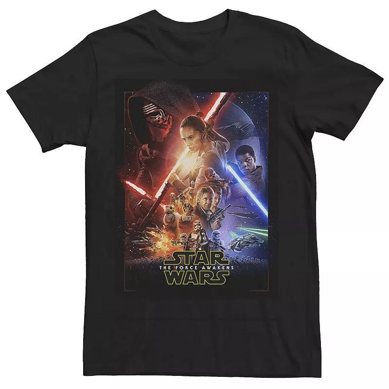 Mens Star Wars Movie Poster Episode 7 Tee Product Image