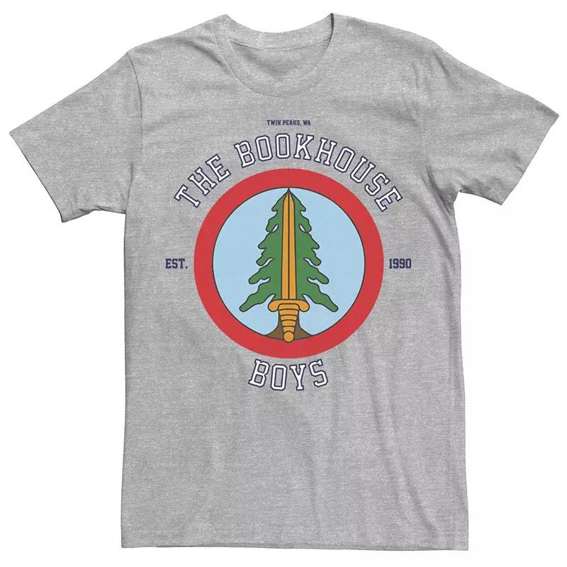 Men's Twin Peaks Bookhouse Boys Tee, Size: XL, Athletic Grey Product Image