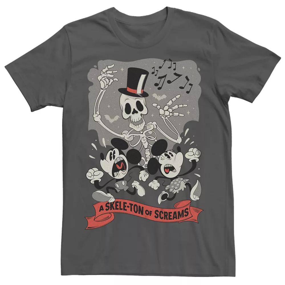 Disney's Mickey Classic Class Of 2022 Grad Mickey Men's Tee, Size: Medium, Grey Heather Product Image