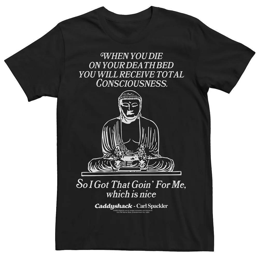 Men's Caddyshack You Will Receive Total Consciousness Tee, Size: XXL, Black Product Image