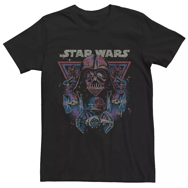 Men's Land Before Time The Great Valley Color Pop Sketch Portrait Tee, Size: XL, Navy Grey Product Image