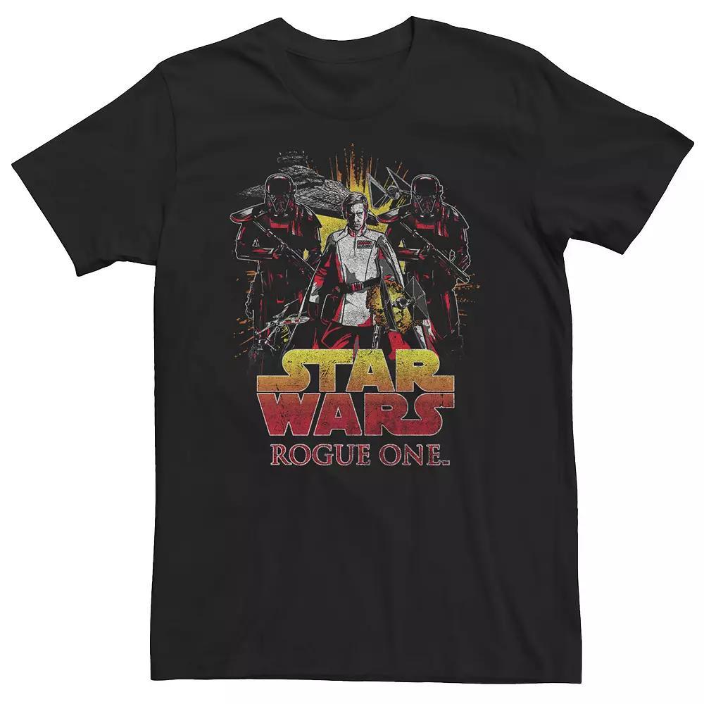 Big & Tall Star Wars Darth Vader Best Dad In The Galaxy Tee, Men's, Size: XXL Tall, Black Product Image