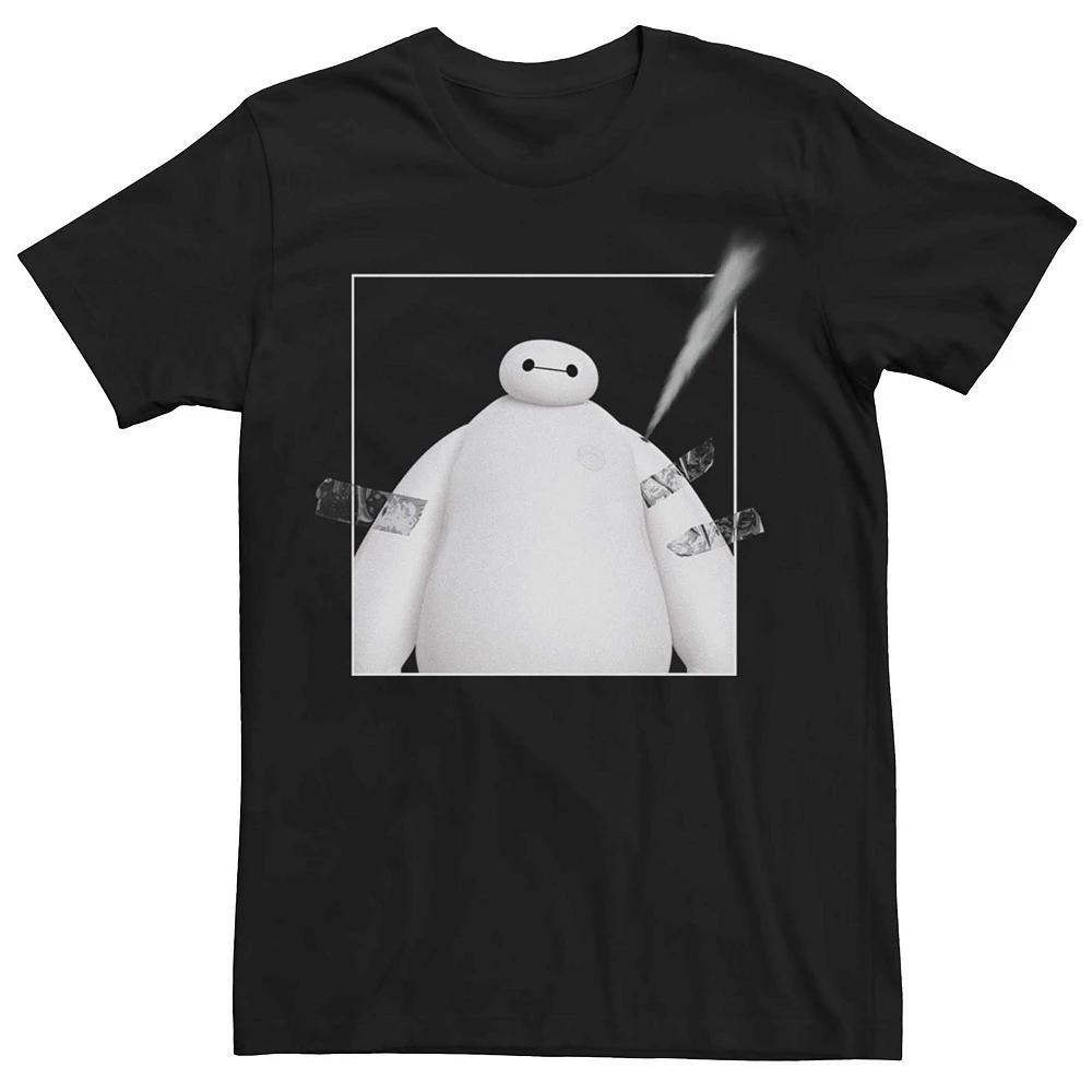 Disney's Big Hero 6 Baymax Taped Up Men's Tee, Size: Large, Black Product Image