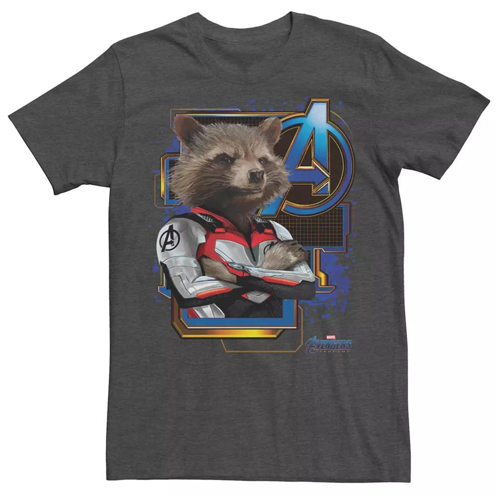 Men's Power Rangers Beast Power Action Shot Tee, Size: Medium, Grey Product Image