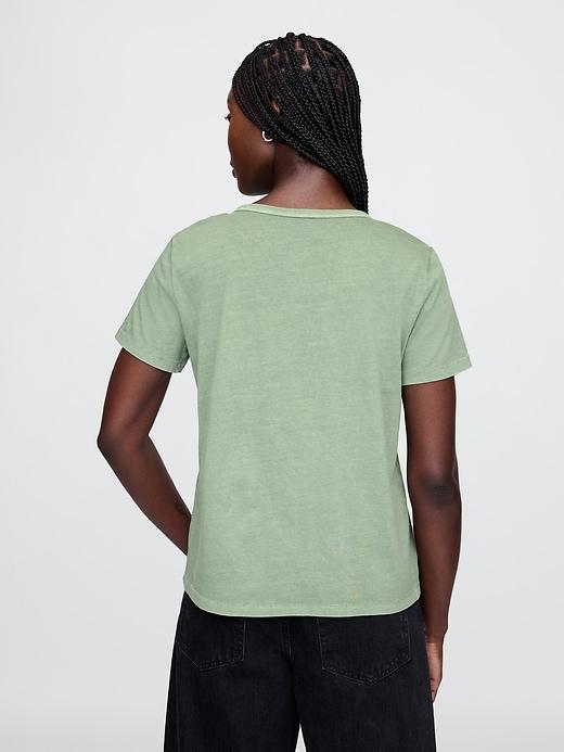 Organic Cotton VintageSoft V-Neck T-Shirt Product Image