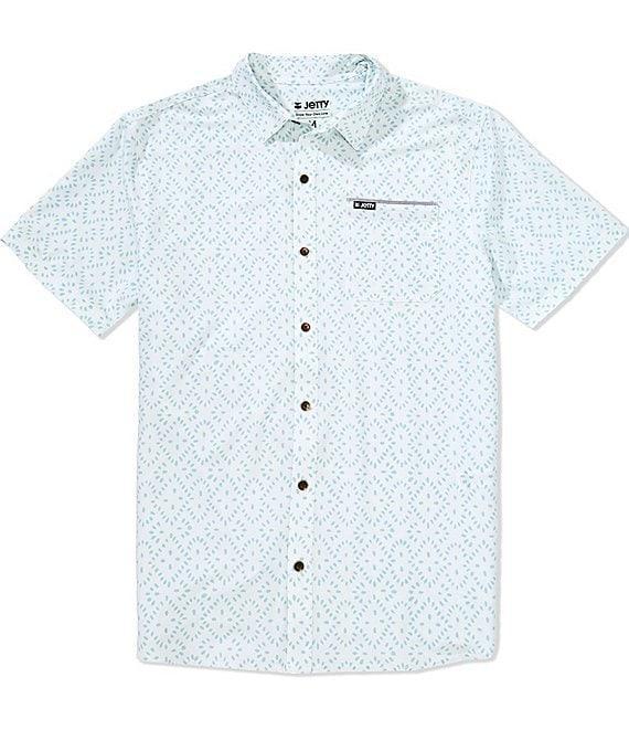JETTY Garwood Short Sleeve Woven Shirt Product Image