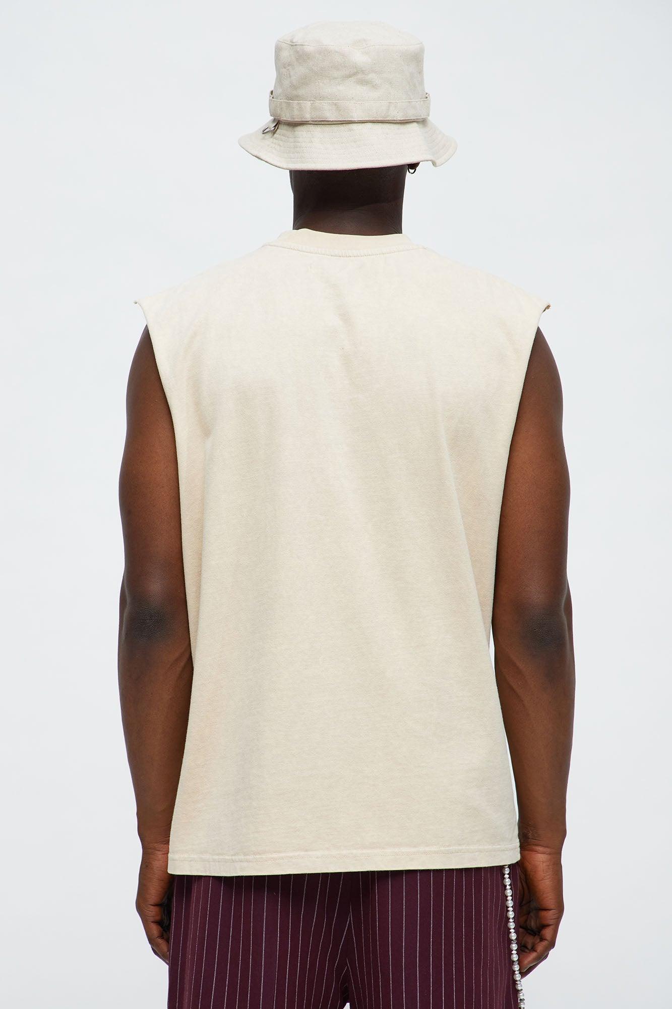 Chateau Muscle Tee - Sand Product Image