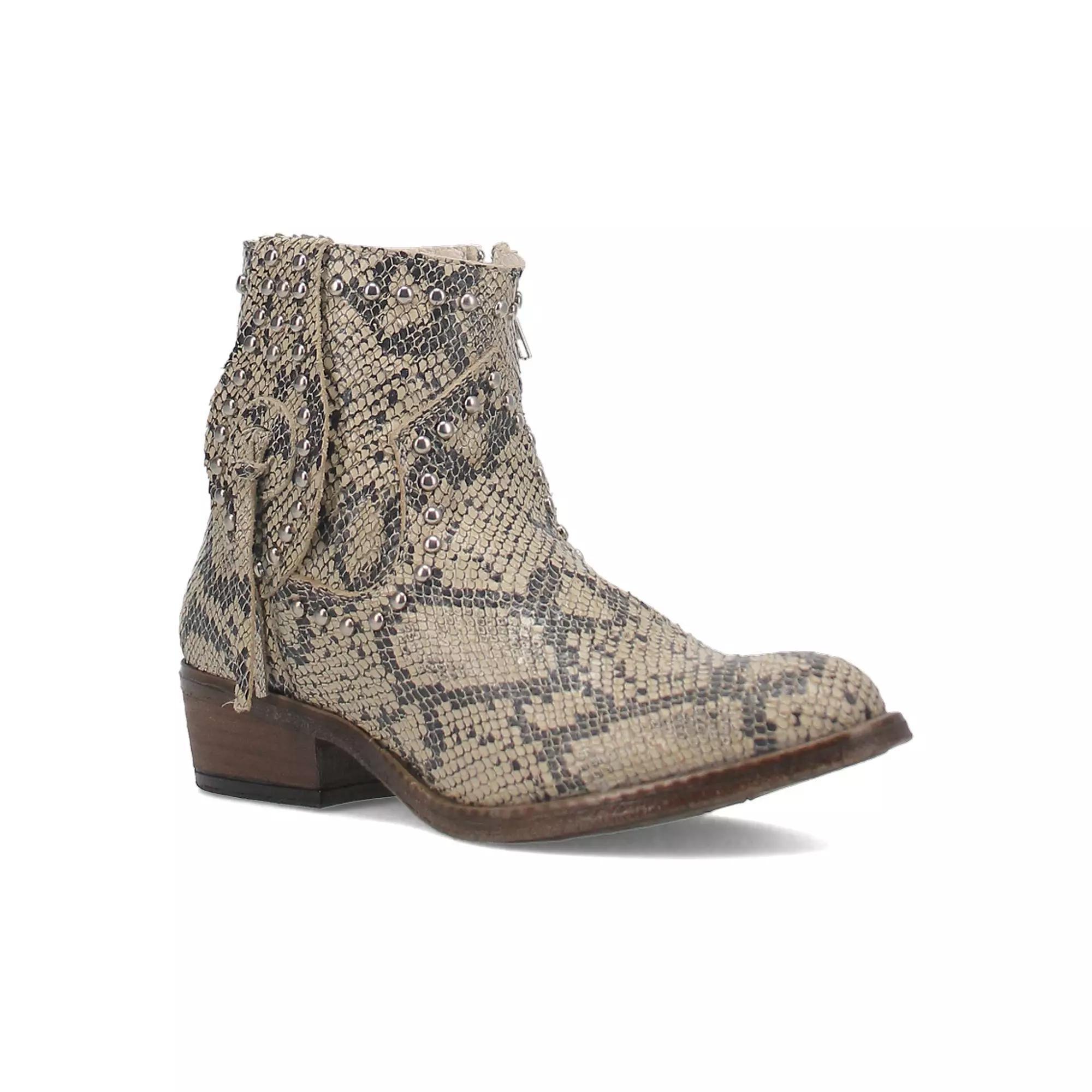 Dingo Clementine Womens Leather Ankle Boots Product Image