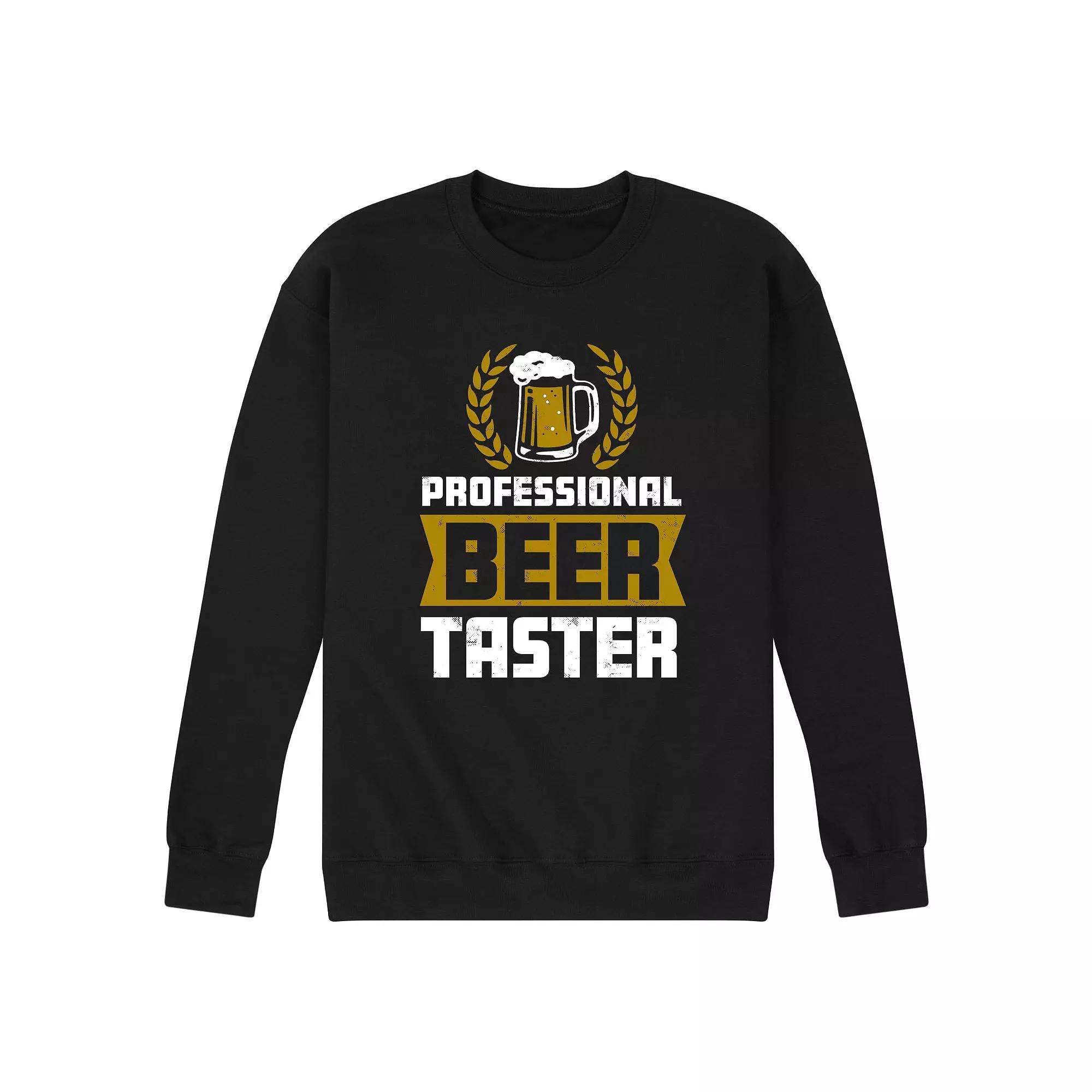 Mens Professional Beer Taster Sweatshirt Product Image