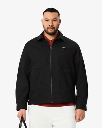 Short Water-Repellent Cotton Jacket Product Image
