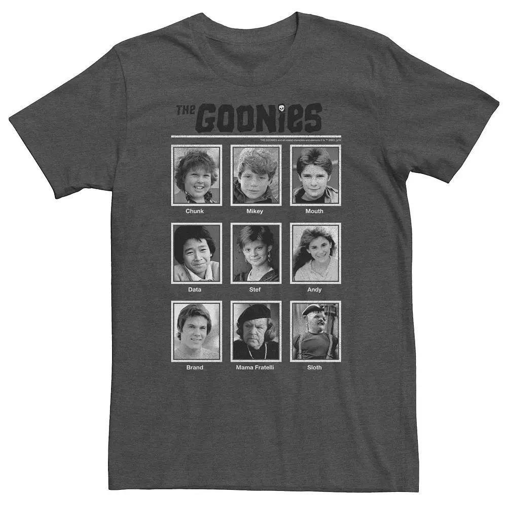 Big & Tall The Goonies Yearbook Graphic Tee, Men's, Size: Large Tall, Grey Heather Product Image