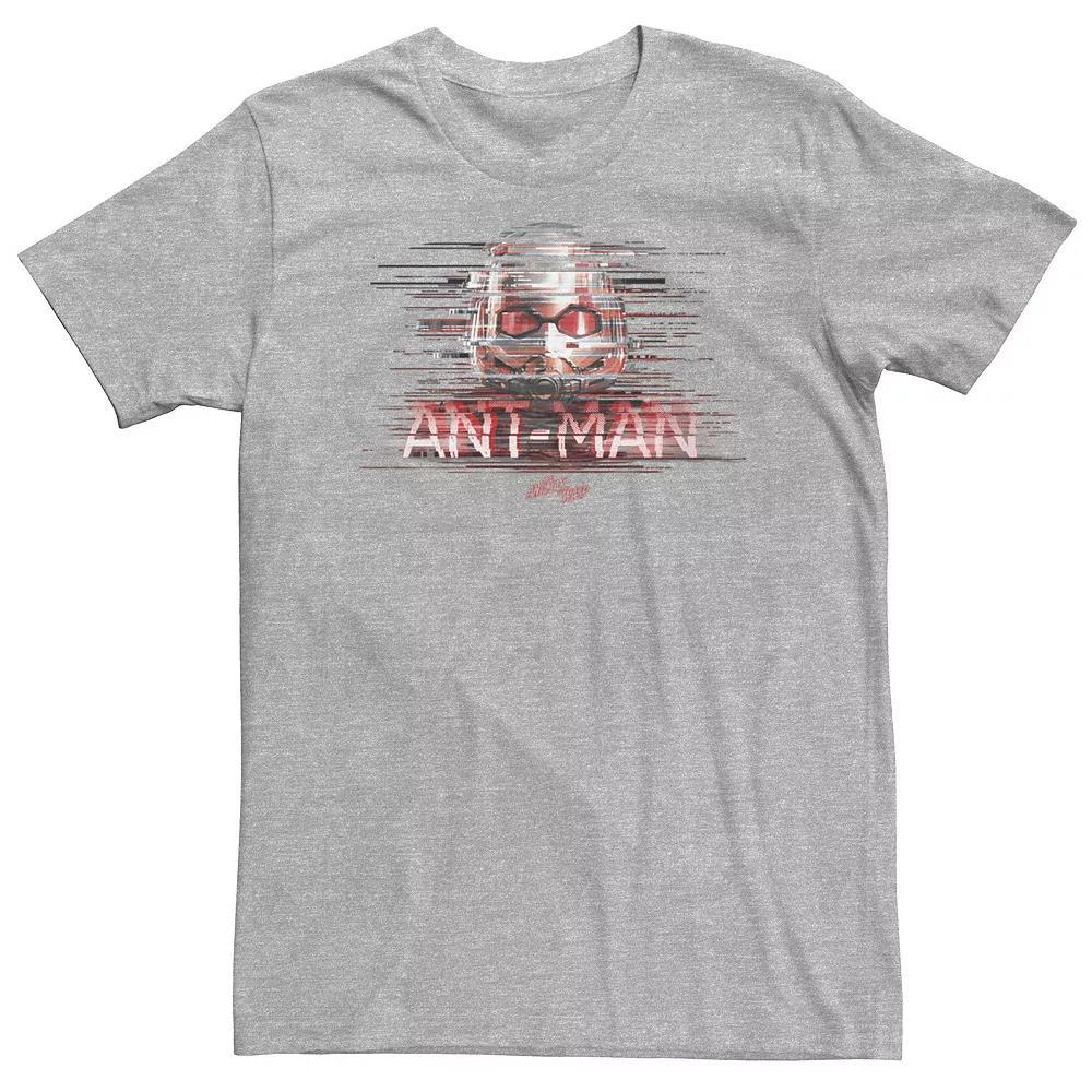 Big & Tall Marvel Ant-Man The Wasp Static Transmission Tee, Men's, Size: 3XL Tall, Athletic Grey Product Image