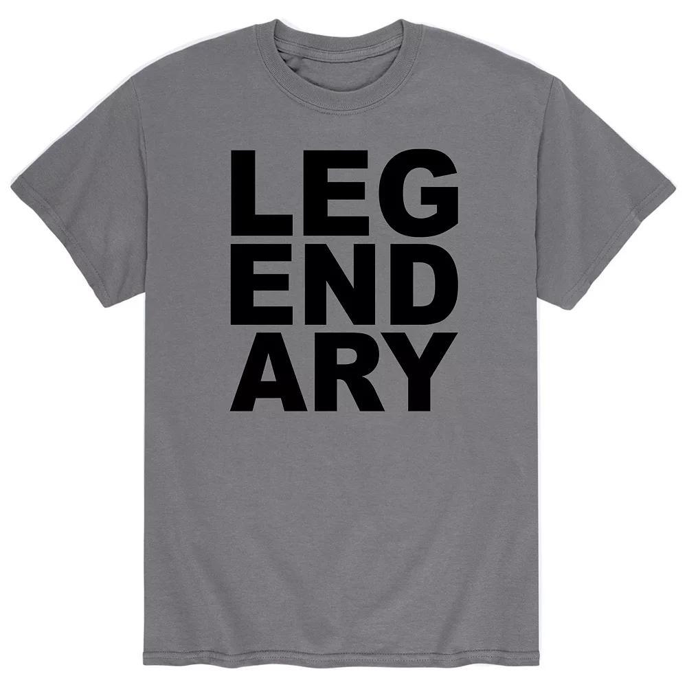 Mens Legendary Tee Grey Product Image