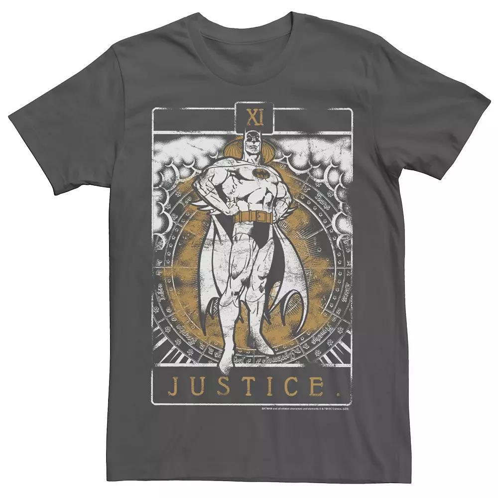 Men's DC Comics Batman Tarot Card Tee, Size: XXL, Grey Product Image