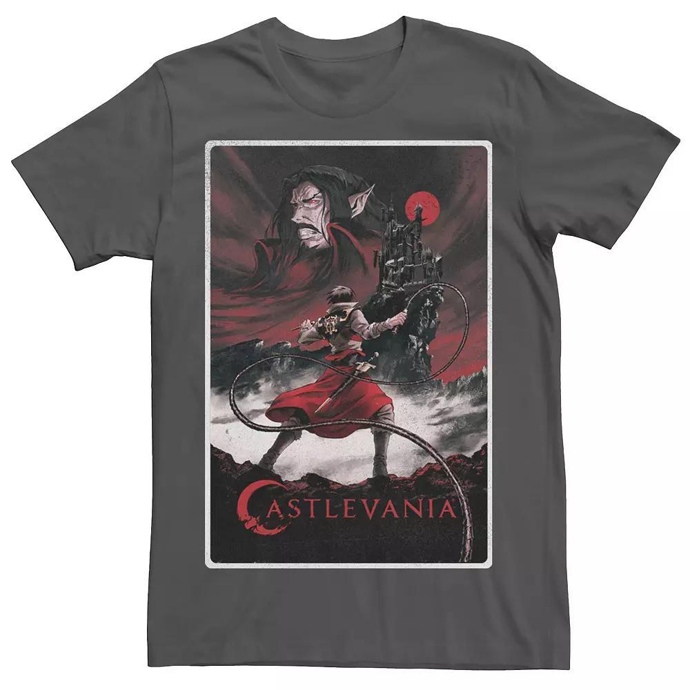 Men's Netflix Castlevania Poster Tee, Size: Medium, Grey Product Image