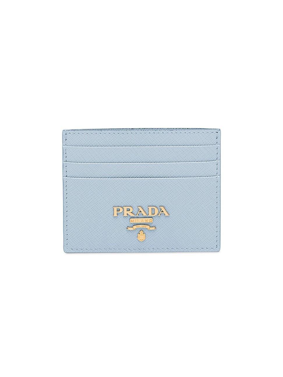 Logo Leather Card Holder Product Image