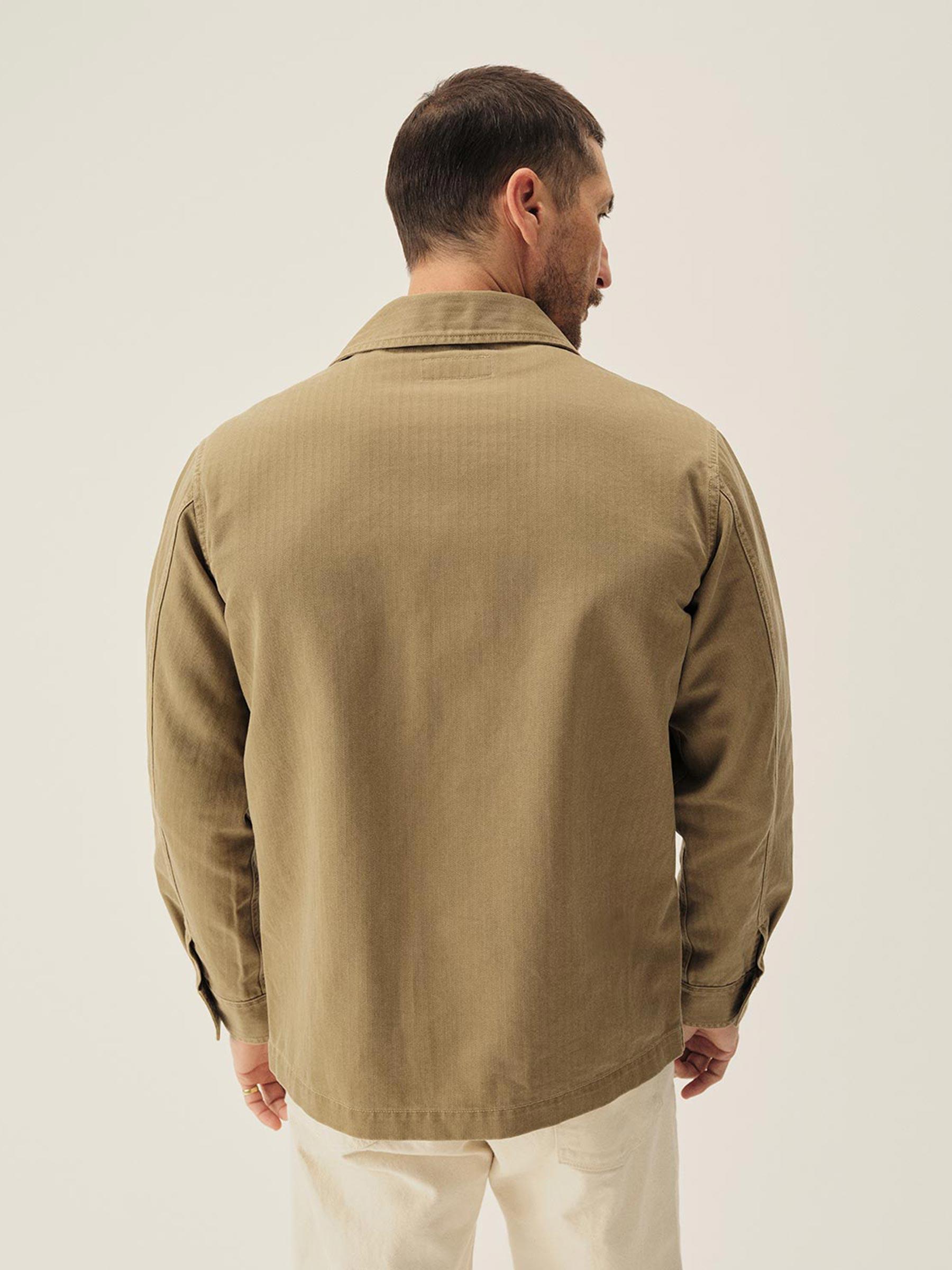 Marshland Omaha Flyweight HBT P-43 Fatigue Jacket Product Image