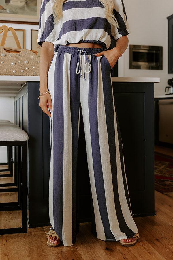 Ocean Front Views High Waist Wide Leg Pants Product Image