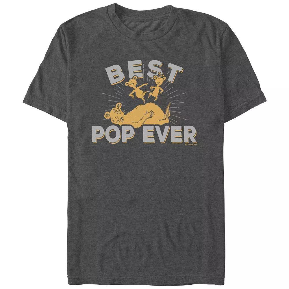 Men's Phineas And Ferb Perry Vampire Graphic Tee, Size: 3XB, Navy Grey Product Image
