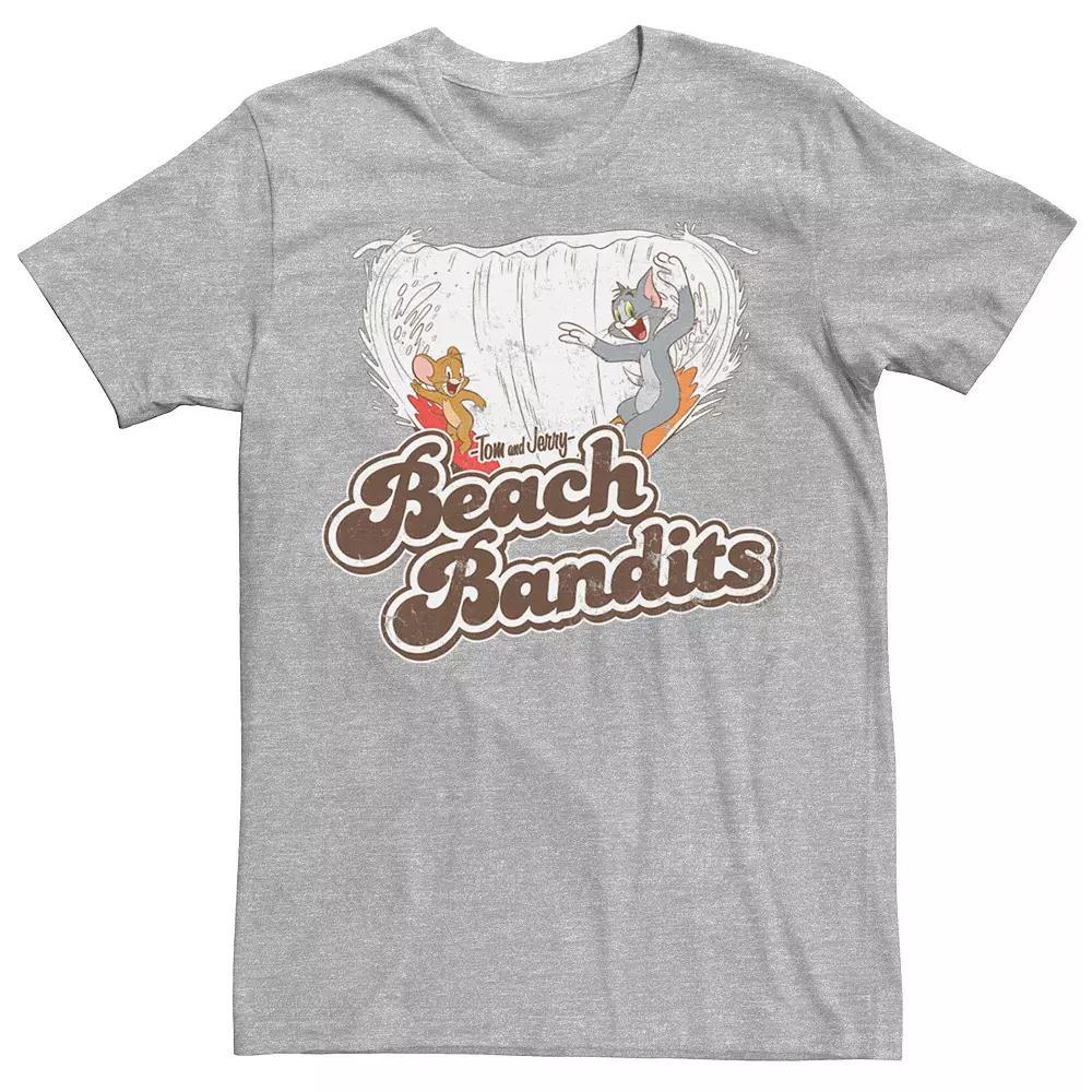 Men's Tom & Jerry Beach Tee, Size: 3XL, Natural Product Image