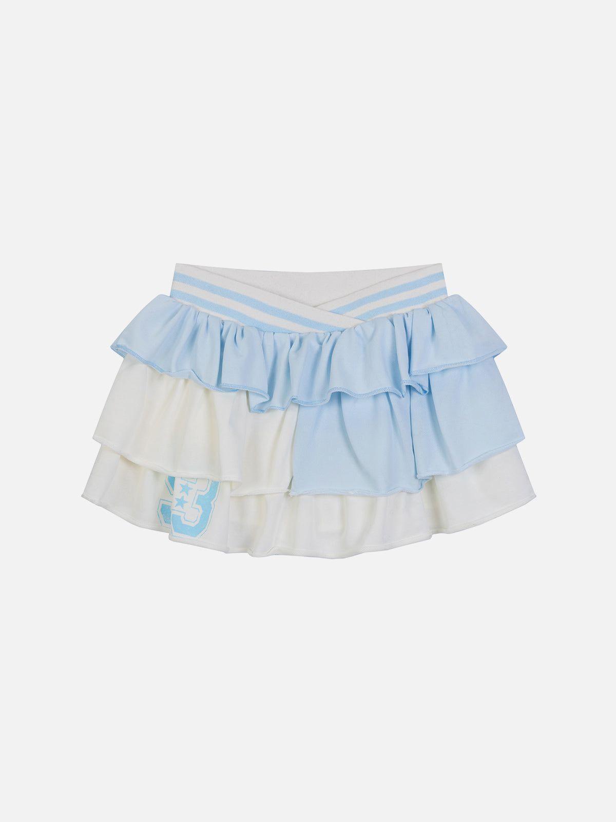 Aelfric Eden Irregular Patchwork Skirt Female Product Image
