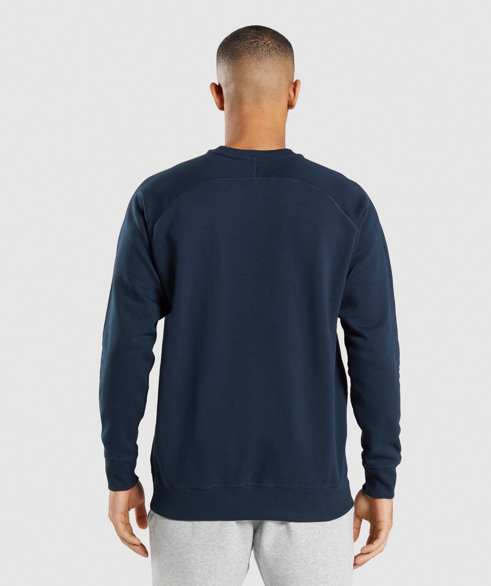 Gymshark Apollo Crew - Navy Male Product Image