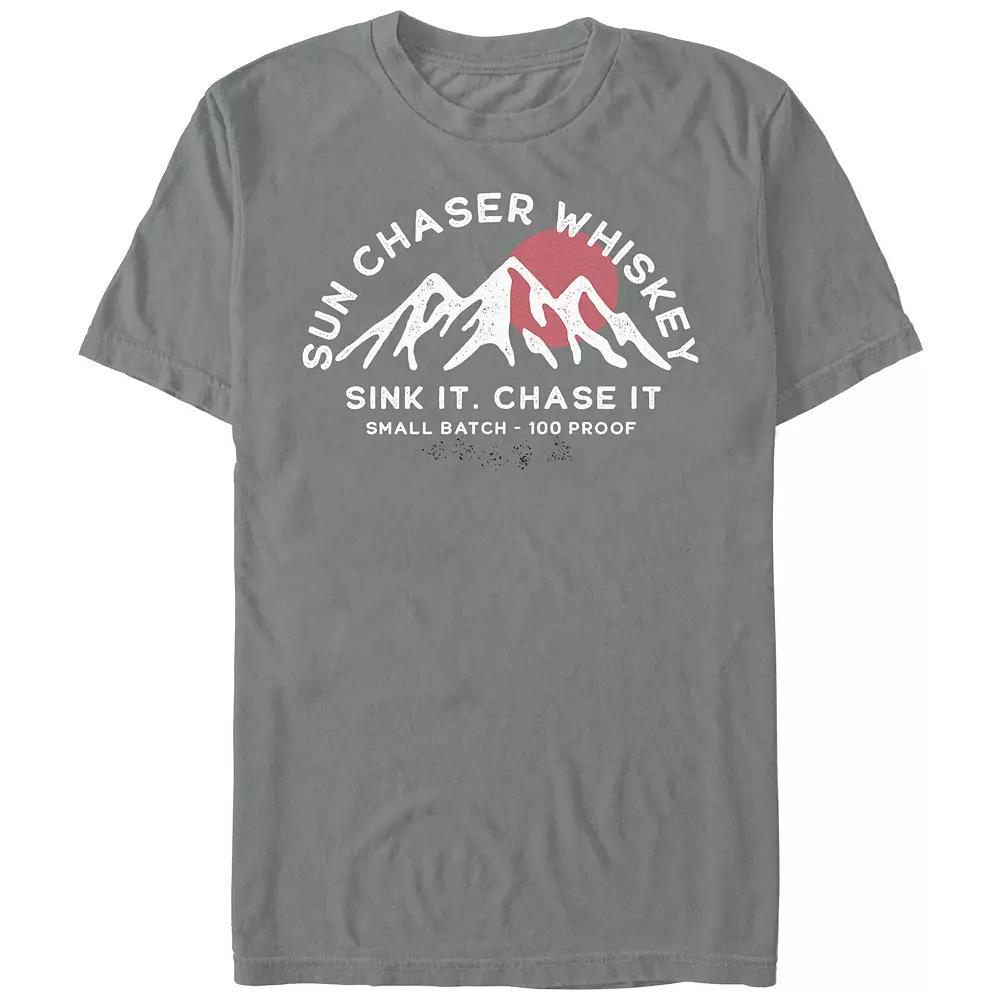 Men's Comfort Colors® Sun Chaser Whiskey Graphic Tee, Size: XXL, Gray Product Image