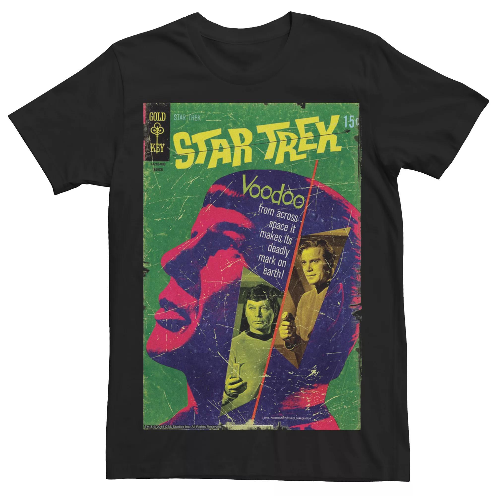 Men's Star Trek The Original Series Voodoo Comic Tee, Size: Large, Black Product Image