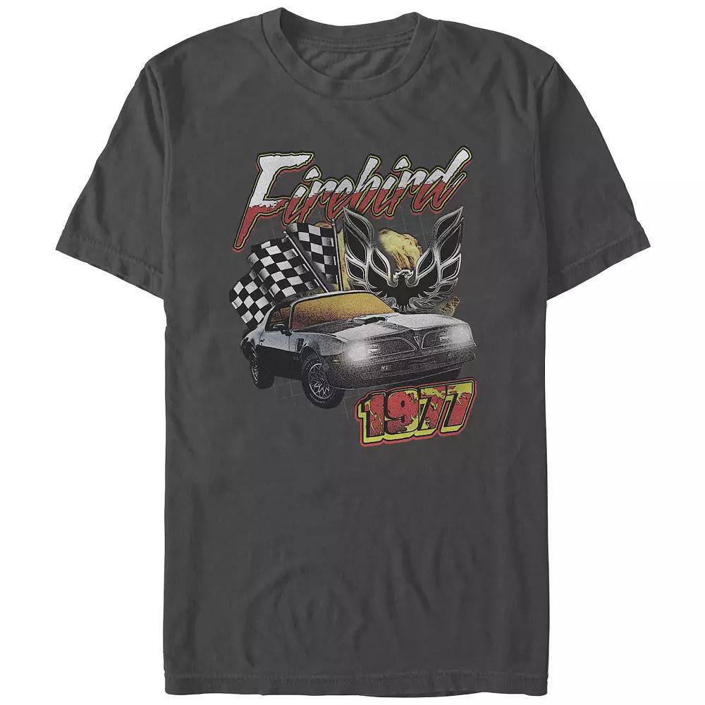Big & Tall Nasa USA Flag Stamp Graphic Tee, Men's, Size: 3XB, Grey Heather Product Image