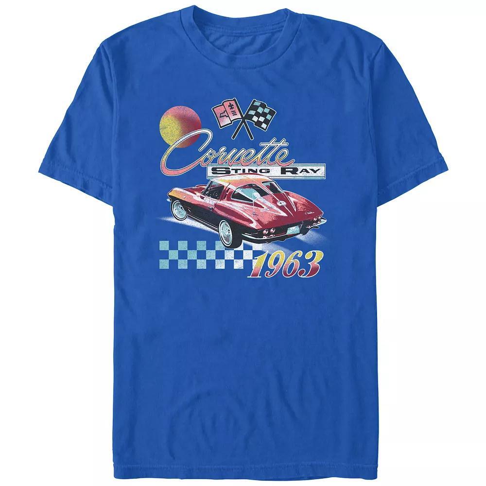 Men's Camaro Racing '82 Graphic Tee, Size: Small, Blue Product Image