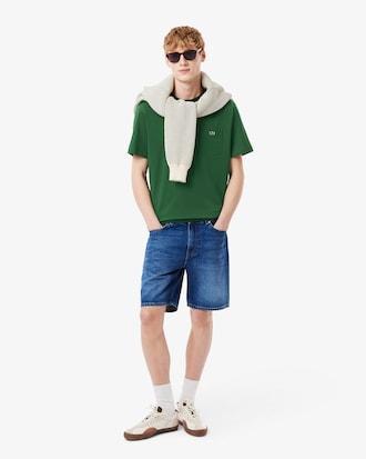 Cotton T-shirt with Breast Pocket Product Image