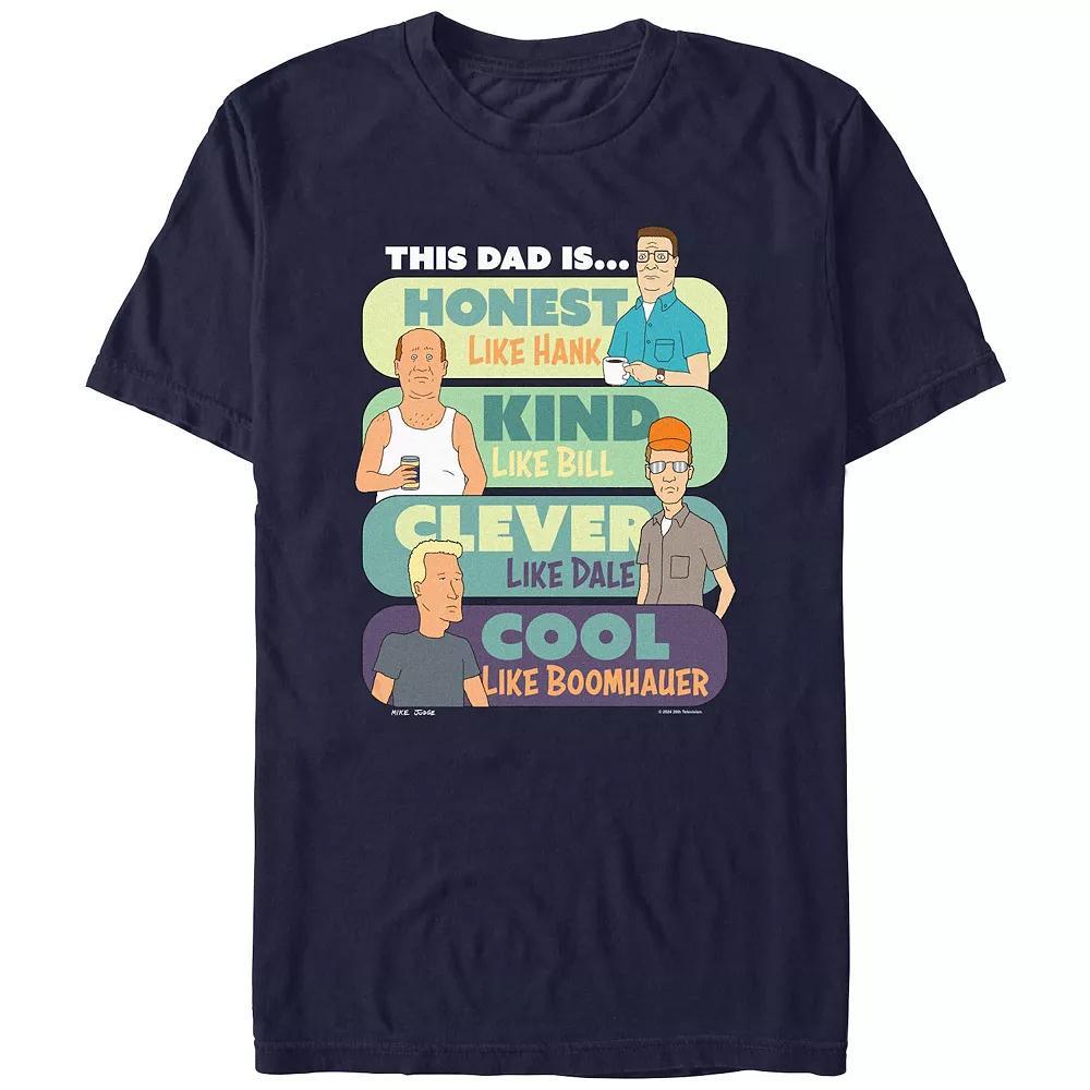 Men's King Of The Hill This Dad Is Graphic Tee, Size: Medium, Blue Product Image