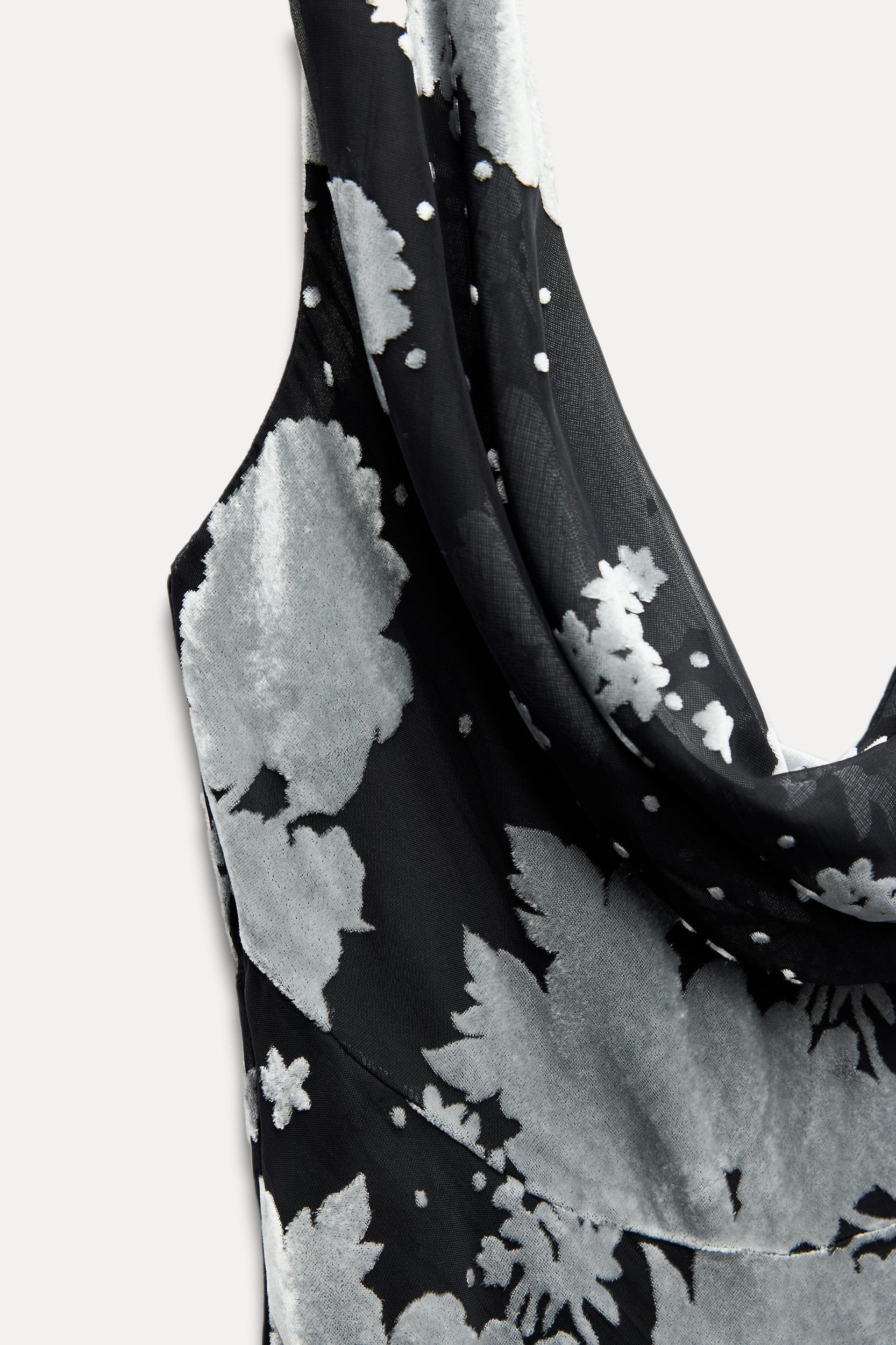 LONG VELVET DRESS Product Image