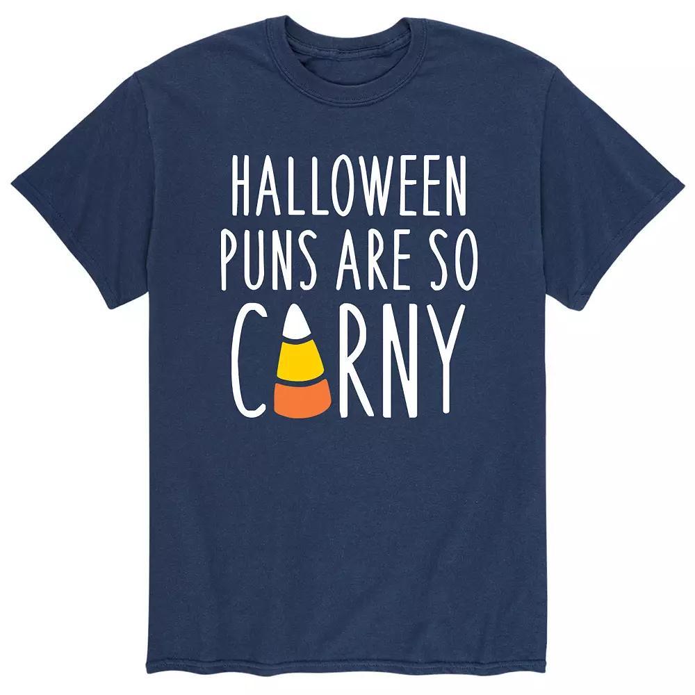Mens Halloween Puns Tee Product Image