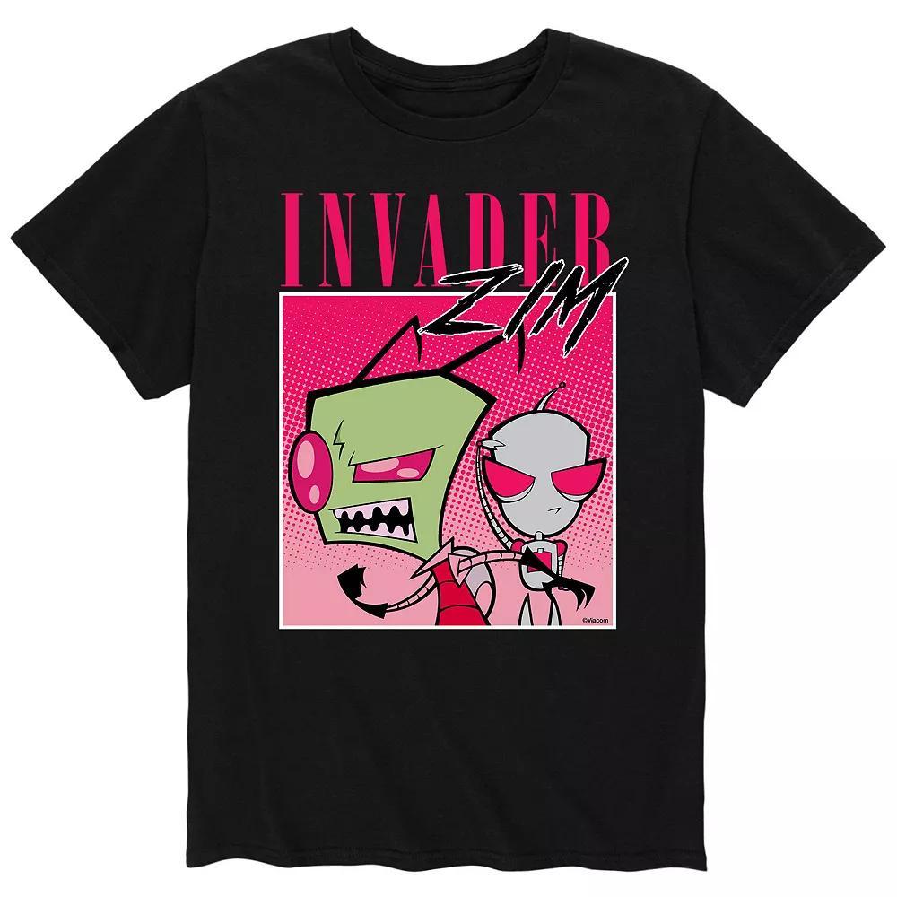 Mens Invader Zim Pink Box Tee Product Image