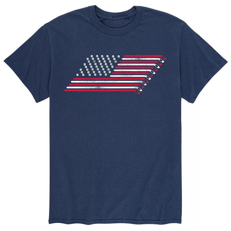 Mens Hockey Flag Tee Product Image