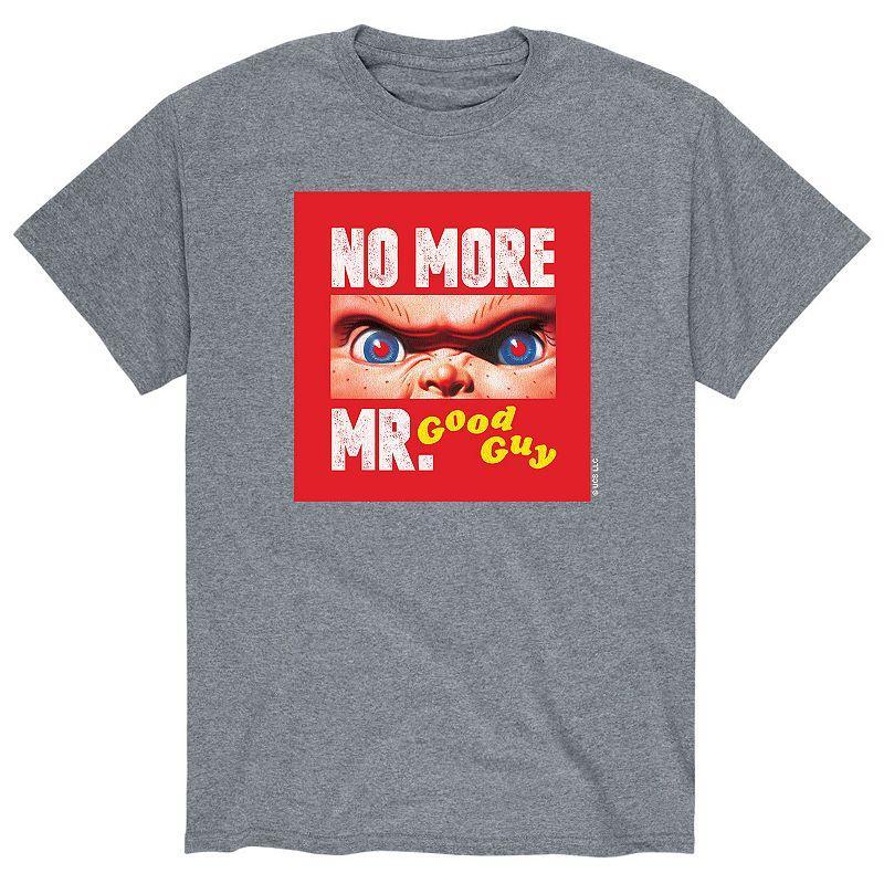 Big & Tall Chucky No More Mr Good Guy Graphic Tee, Mens Product Image