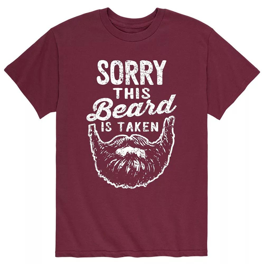 Mens Sorry This Beard Is Taken Tee Product Image