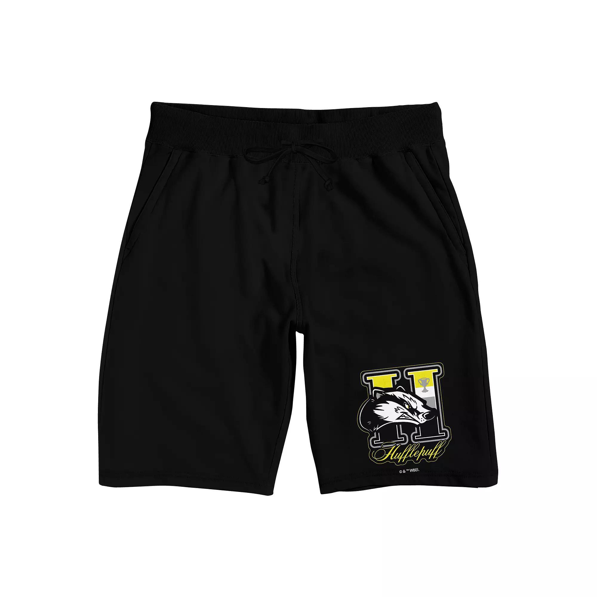 Mens Harry Potter Hufflepuff Pajama Shorts Product Image