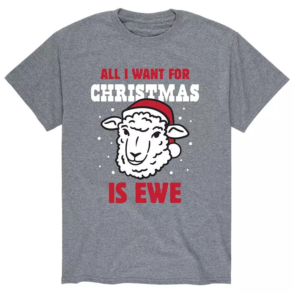 Mens Want For Christmas Is Ewe Tee Product Image