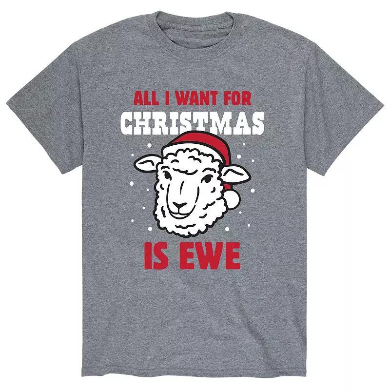 Mens Want For Christmas Is Ewe Tee Product Image