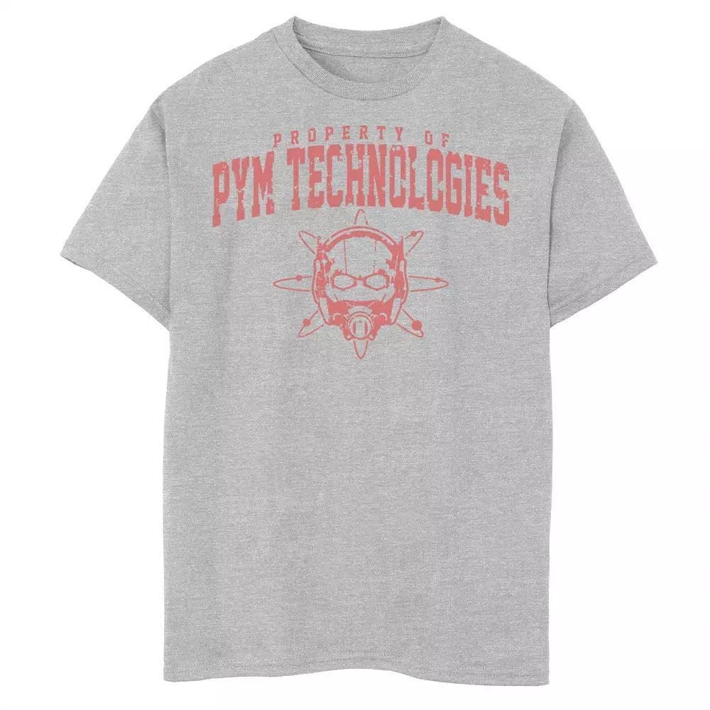 Boys 8-20 Marvel Ant-Man Property Of PYM Technologies Logo Graphic Tee, Boy's, Size: XL, Athletic Grey Product Image