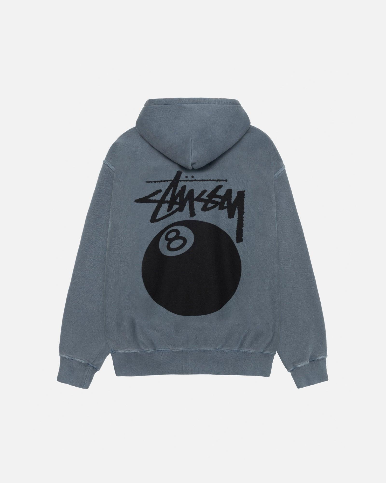 8 BALL ZIP HOODIE PIGMENT DYED Male Product Image