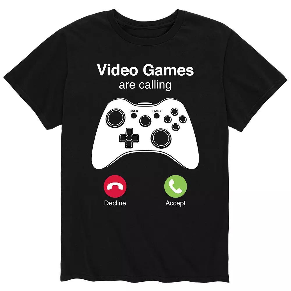 Mens Games Calling Controller Tee Product Image