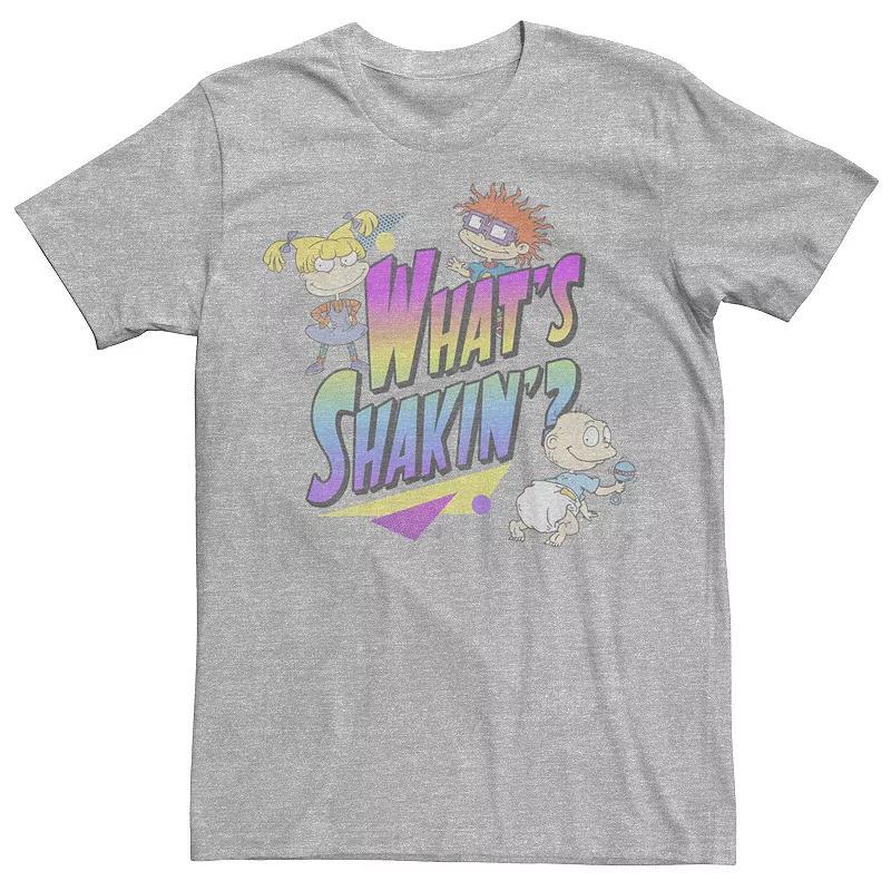 Men's Nickelodeon Rugrats Vintage Neon What's Shakin'? Tee, Boy's, Size: Large, Light Blue Product Image