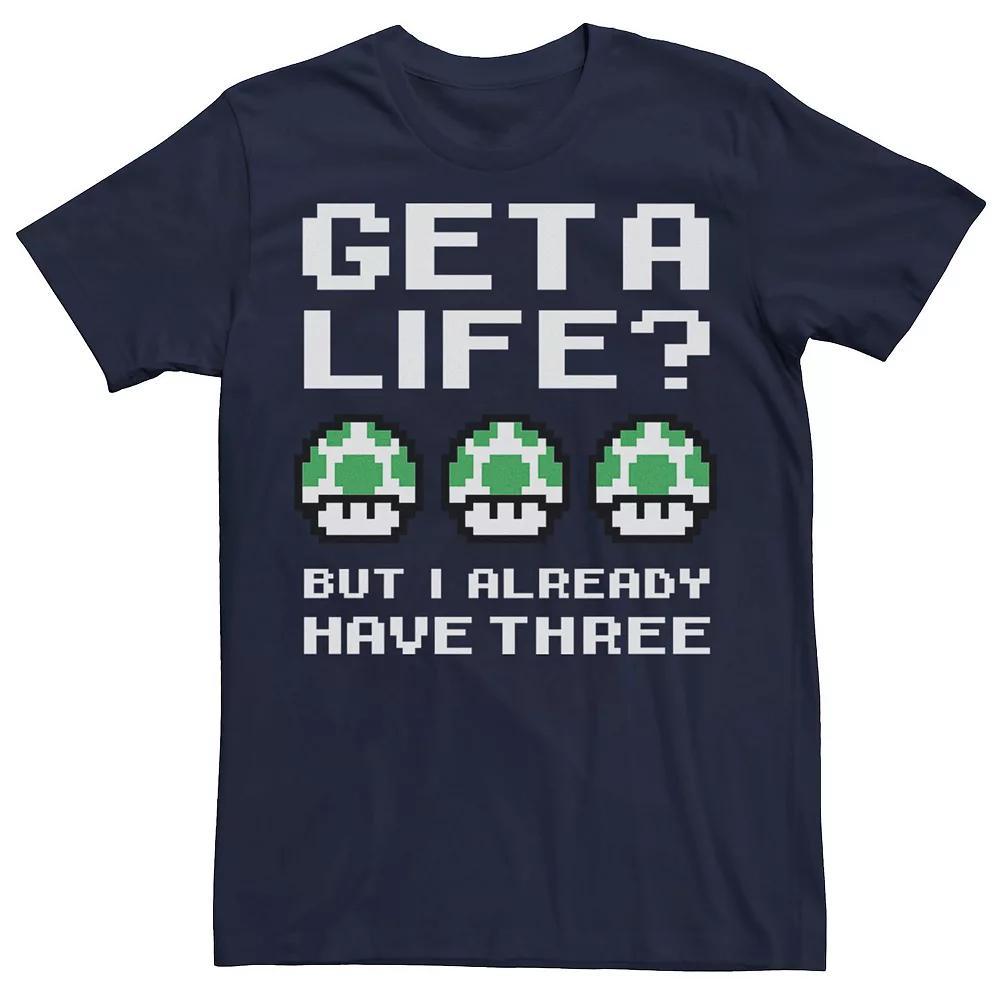 Men's Jurassic World Dinosaurs Group Of 3 Neon Graphic Tee, Size: 3XL, Navy Grey Product Image