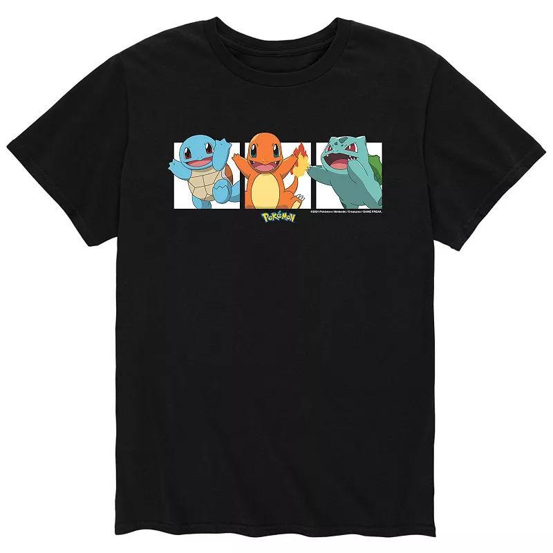 Big & Tall SpongeBob SquarePants Neon Graphic Tee, Mens Blue Product Image