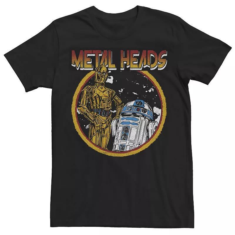 Men's Star Wars "Yoda Best Dad" Cartoon Yoda Tee, Size: XXL, Red Grey Product Image