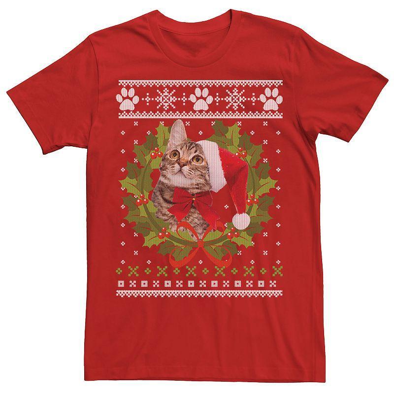 Men's SpongeBob SquarePants Full of Cheer Tee, Size: Large, Red Product Image