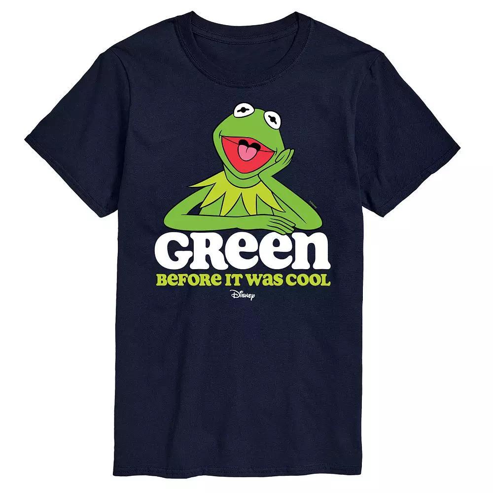 Disneys Mens The Muppets Green Cool Tee Blue Product Image
